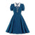 Paris 50s Dress Blue