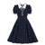 Paris Navy 50s Dress