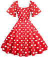 Red 50s Dress