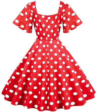 Red 50s Dress