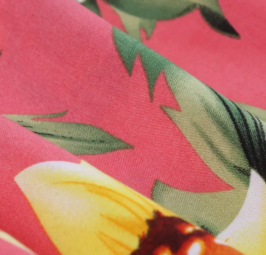 50s Pin Up Dress Beautiful Flowers