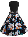 Floral Pin Up 50s Dress