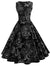 Black Pin Up 50s Dress