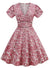 Candy Pink 50s Pin Up Dress