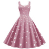 50s Pin Up Pink Dress