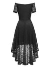 50s Wedding Dress Black