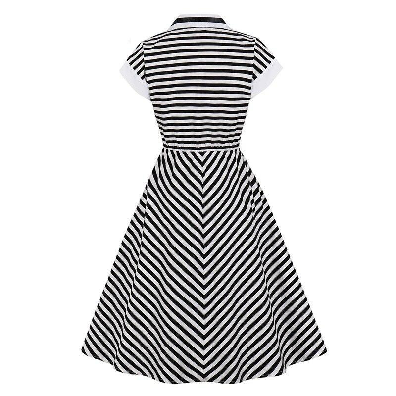 50s Striped Dress