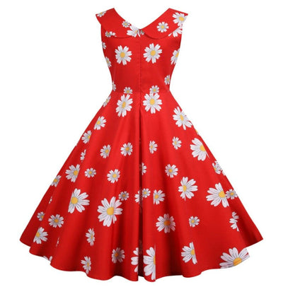 Red 50s Dress