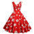 Red 50s Dress