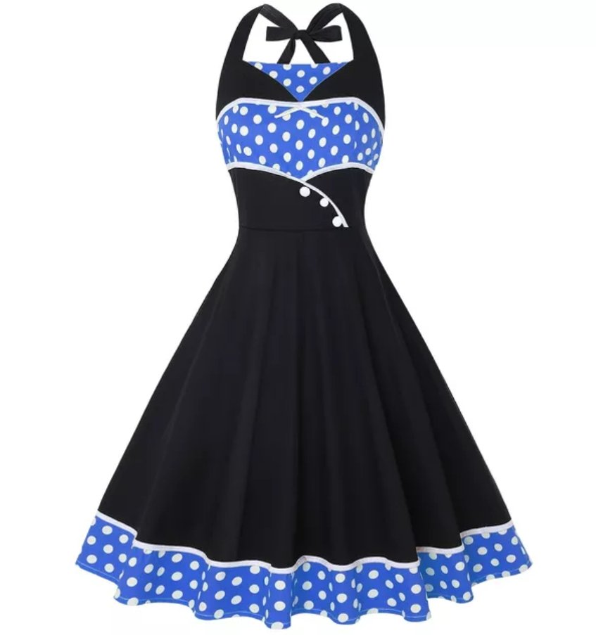 50s Twist Dress