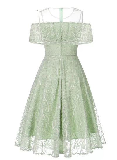Green 60s Wedding Dress