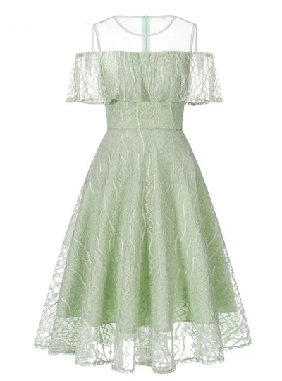 Green 60s Wedding Dress