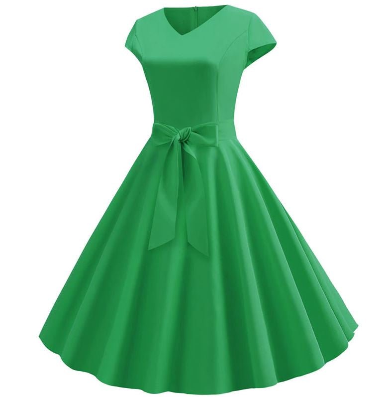 Green Vintage 60s Dress