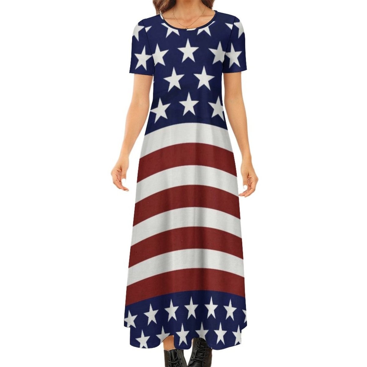 American 70s Dress