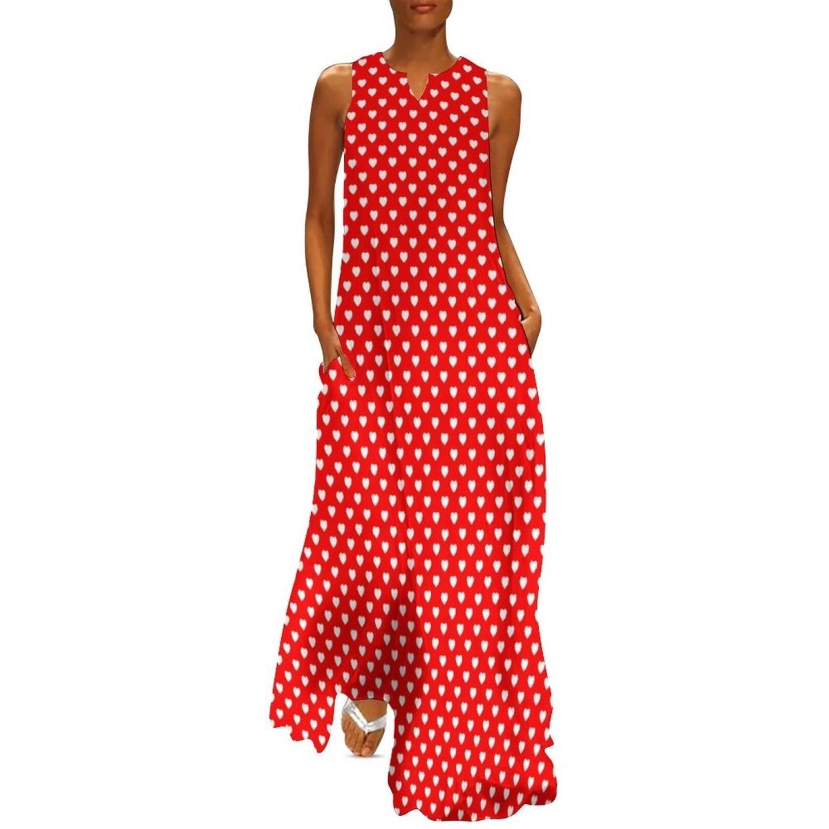 70s Chic Polka Dot Dress