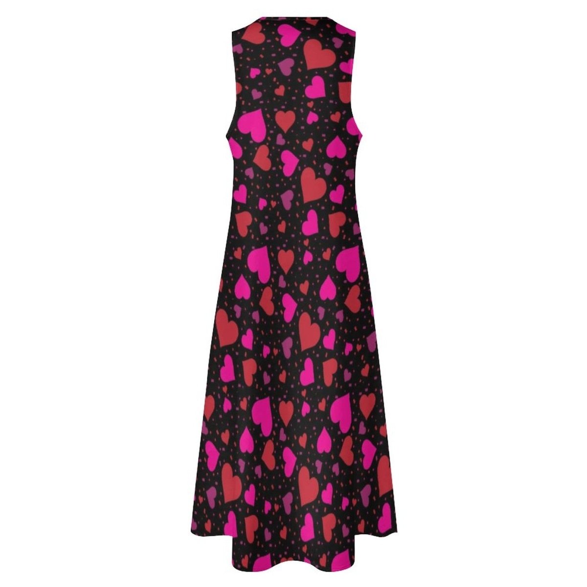 Chic Heart 70s Dress