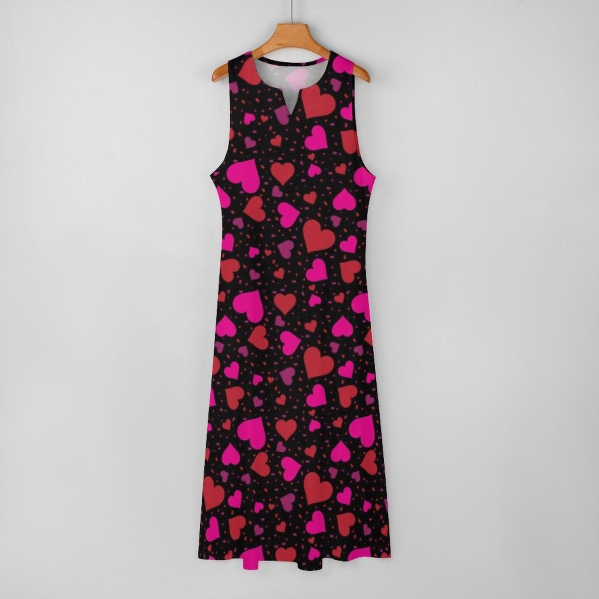 Chic Heart 70s Dress