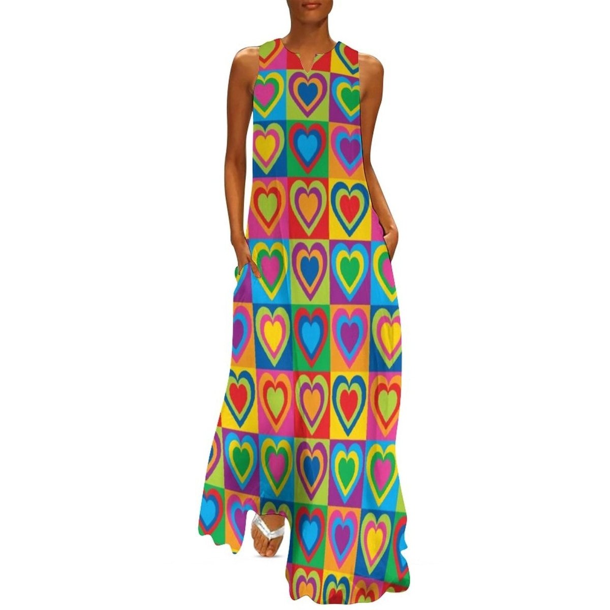70s Chic Hippie Dress