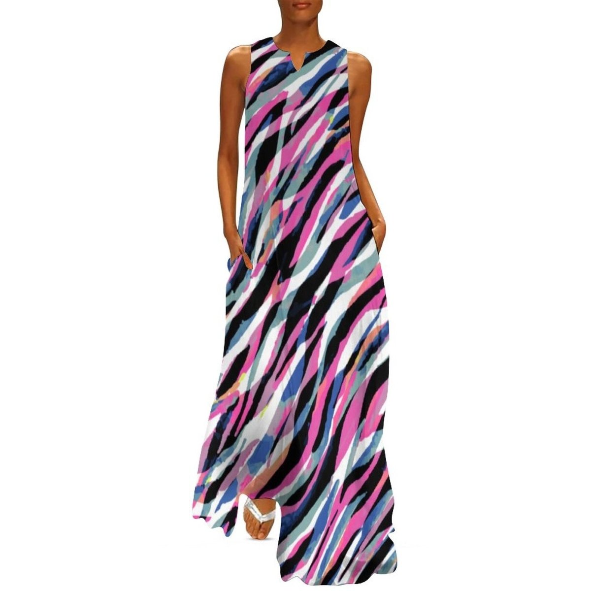 Vintage Fluid 70s Dress