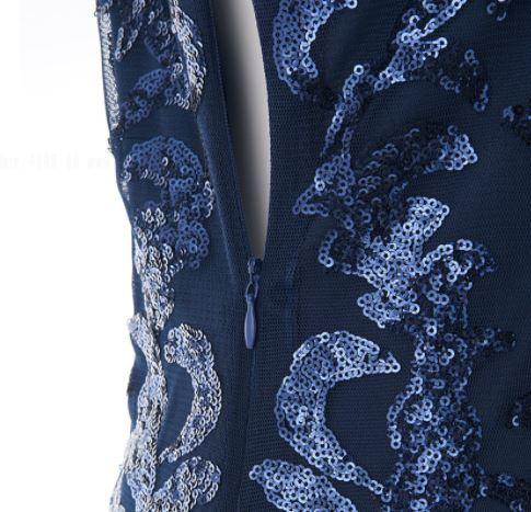 Vintage Blue 20s Dress