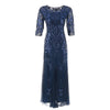 Plus Size 20s Dress Blue