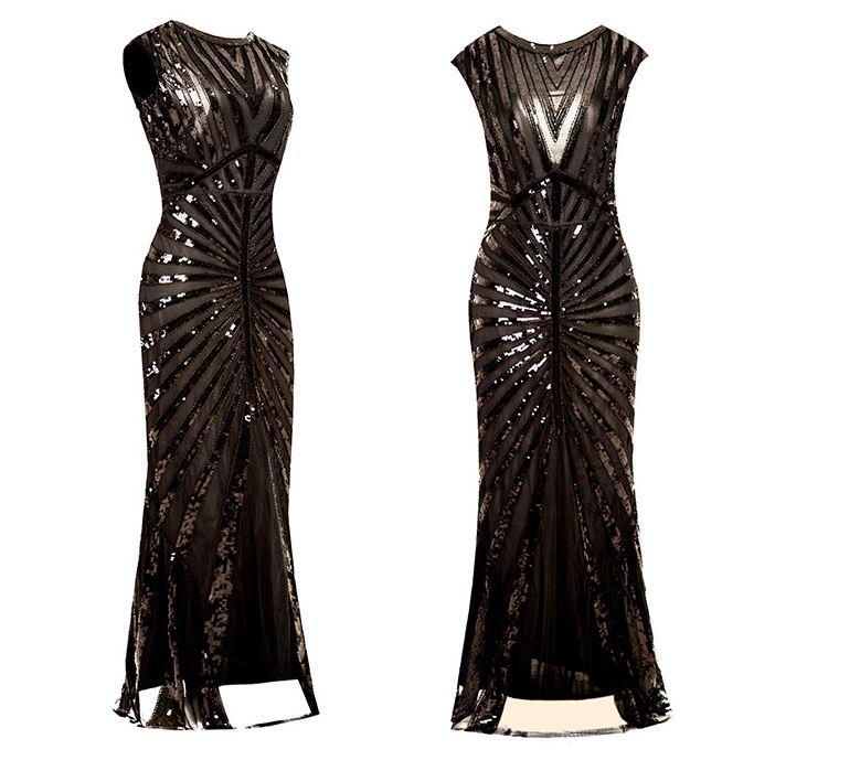 20s Dress Black