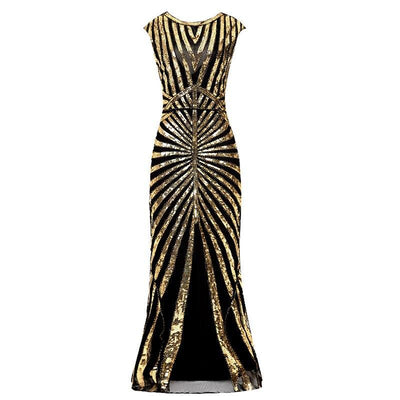 20s Dress Gold