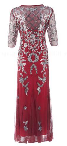 Vintage Red 20s Dress