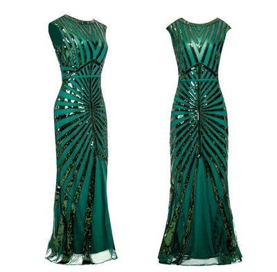 20s Dress Green