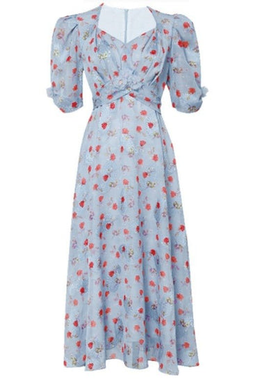 40s Dress Blue