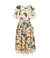 40s Chic Dress Yellow