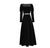 40s Dress Women Black