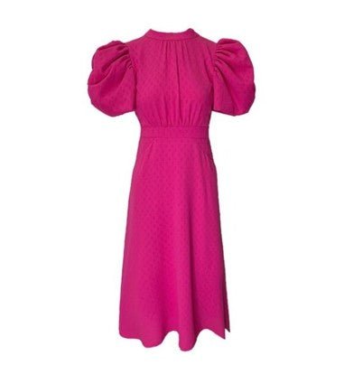 40s Pink Volume Dress