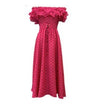 Red Volume 40s Dress