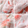 40s Vintage Pale Coral Dress