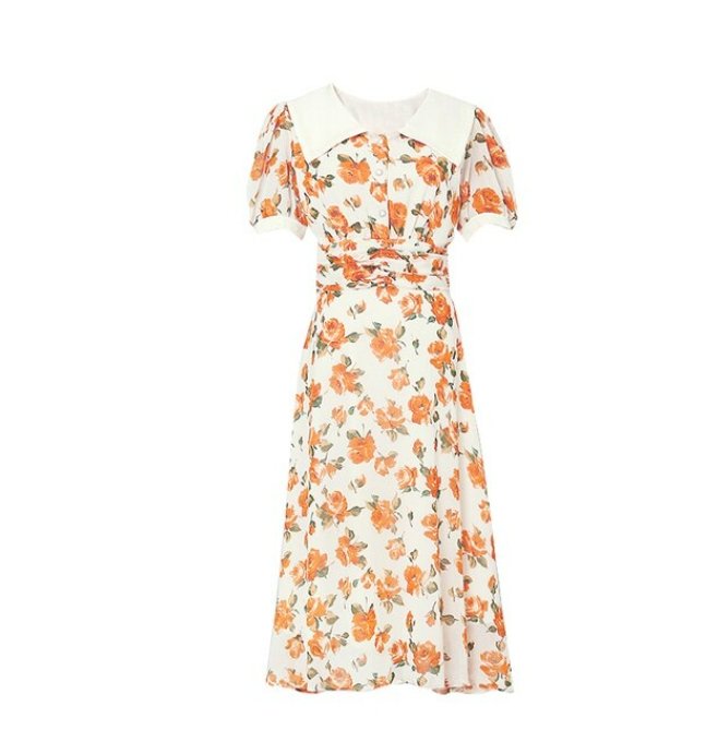40s Vintage Floral Dress