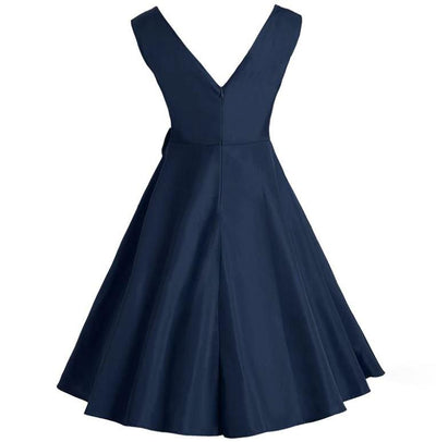 50s Chic Navy Dress