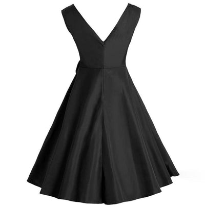 50s Chic Dress Black