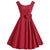 Red 50s Chic Dress