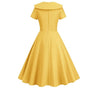 50s Dress Yellow