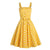 50s Yellow Polka Dot Dress