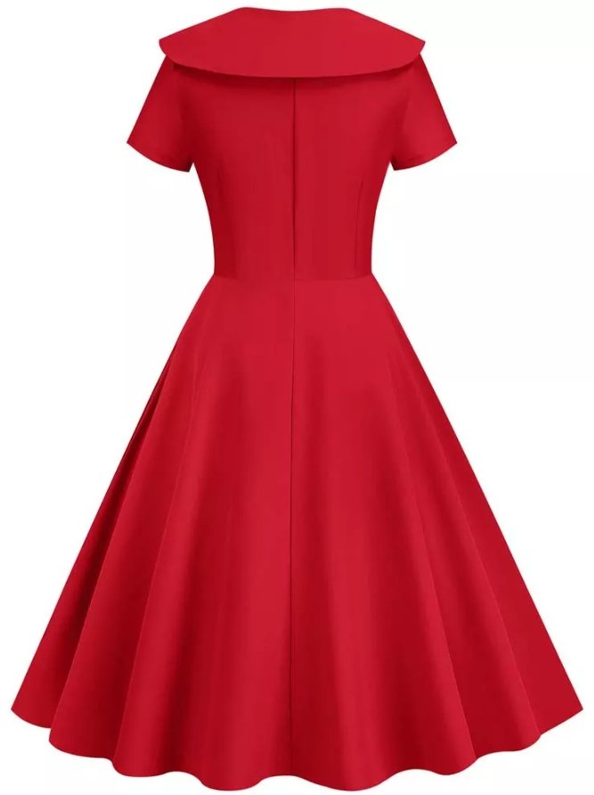 50s Dress Red