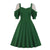 Women's Green 50s Dress