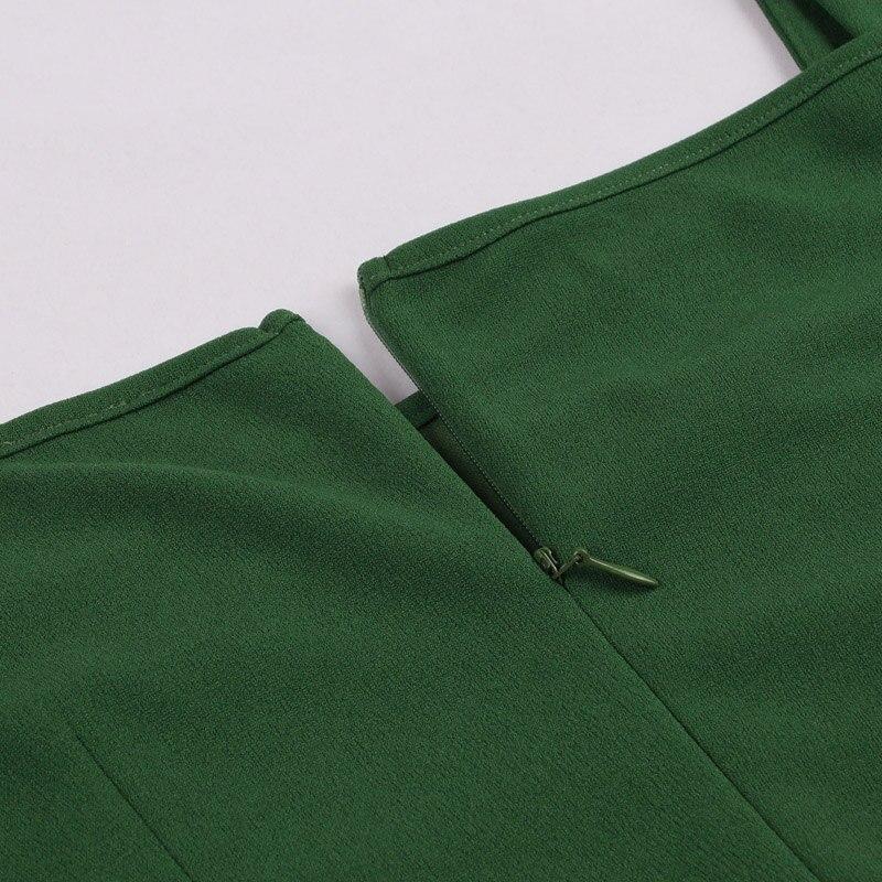Women's Green 50s Dress