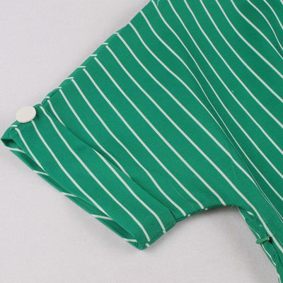 Vintage 50s Dress Green