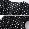 60s Polka Dot Elastic Dress