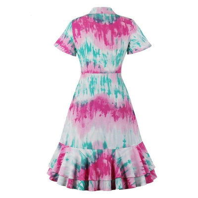 60s Vintage Dye Dress