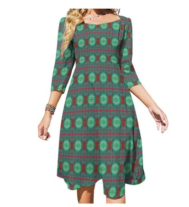 70s Hippie Style Dress