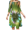 70s Hippie Tropics Dress