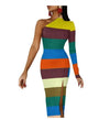 70s Dress Multicolored